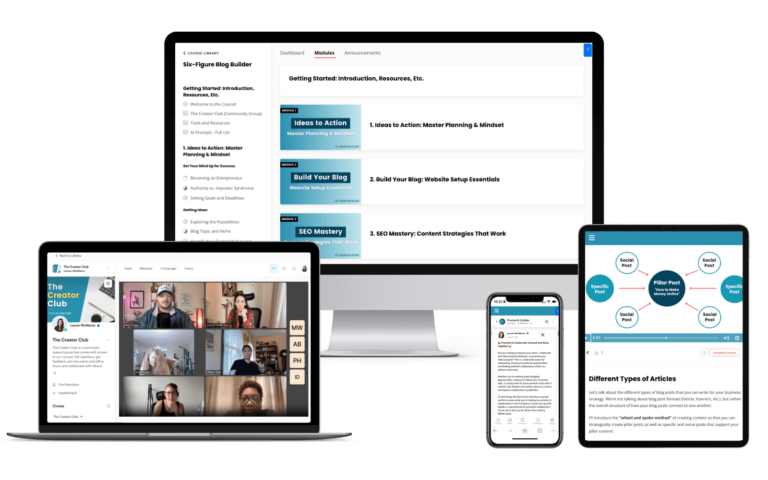 Create And Go – Six-Figure Blog Builder