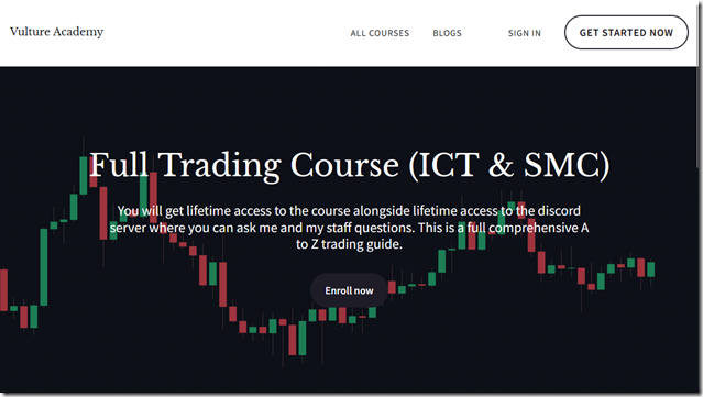 Vulture Academy – Full Trading Course ITC & SMC