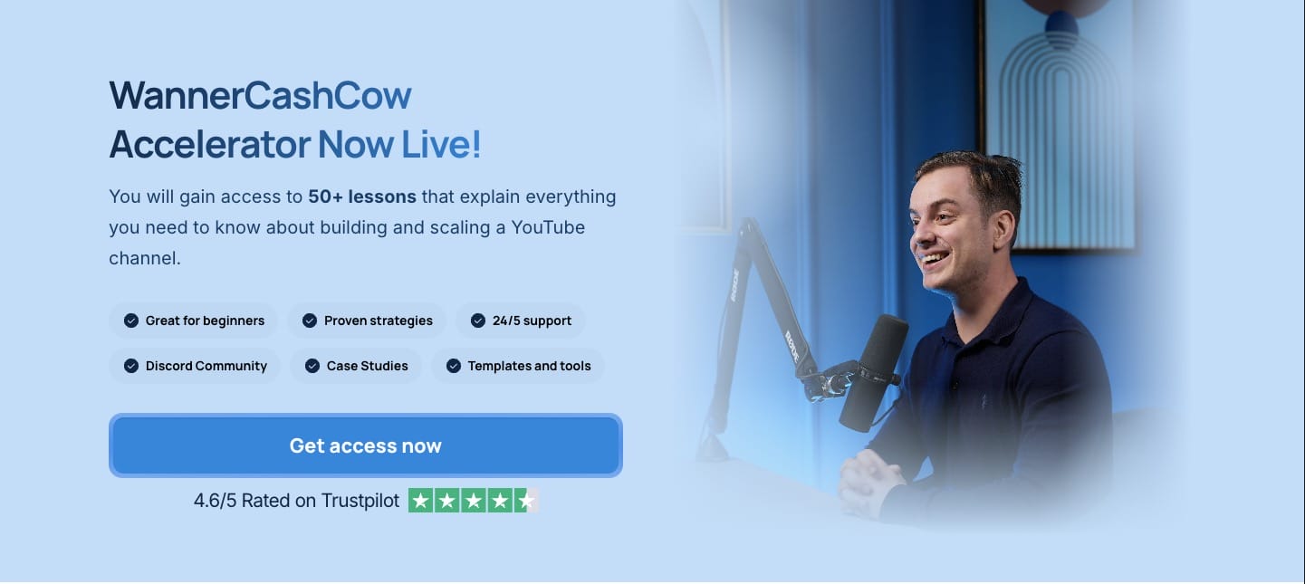 WannerCashCow – Faceless Youtube Automation Course