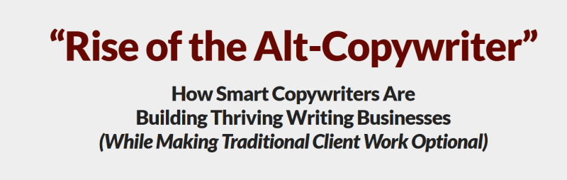 Ben Settle – Client-less Copywriter