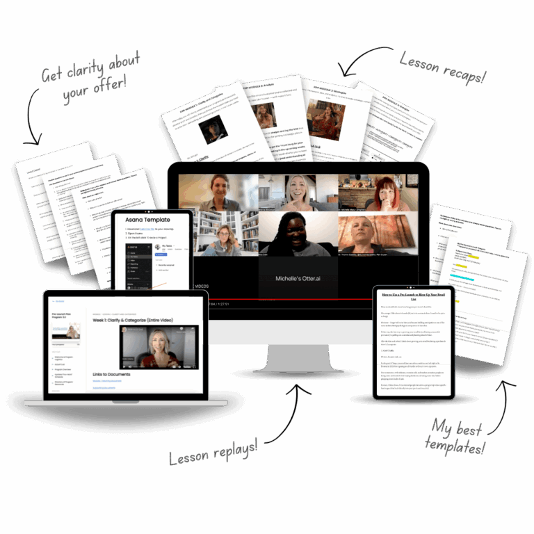 Brenna Mcgowan – Pre-launch Plan Program