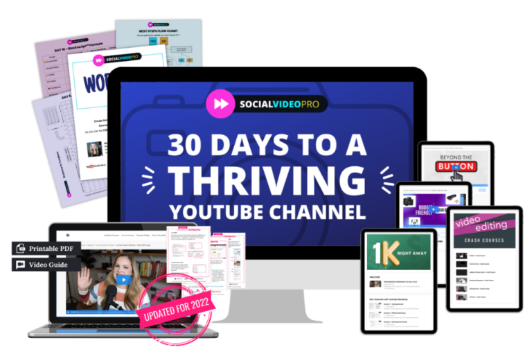 Meredith Marsh – 30 Days to a Thriving YouTube Channel
