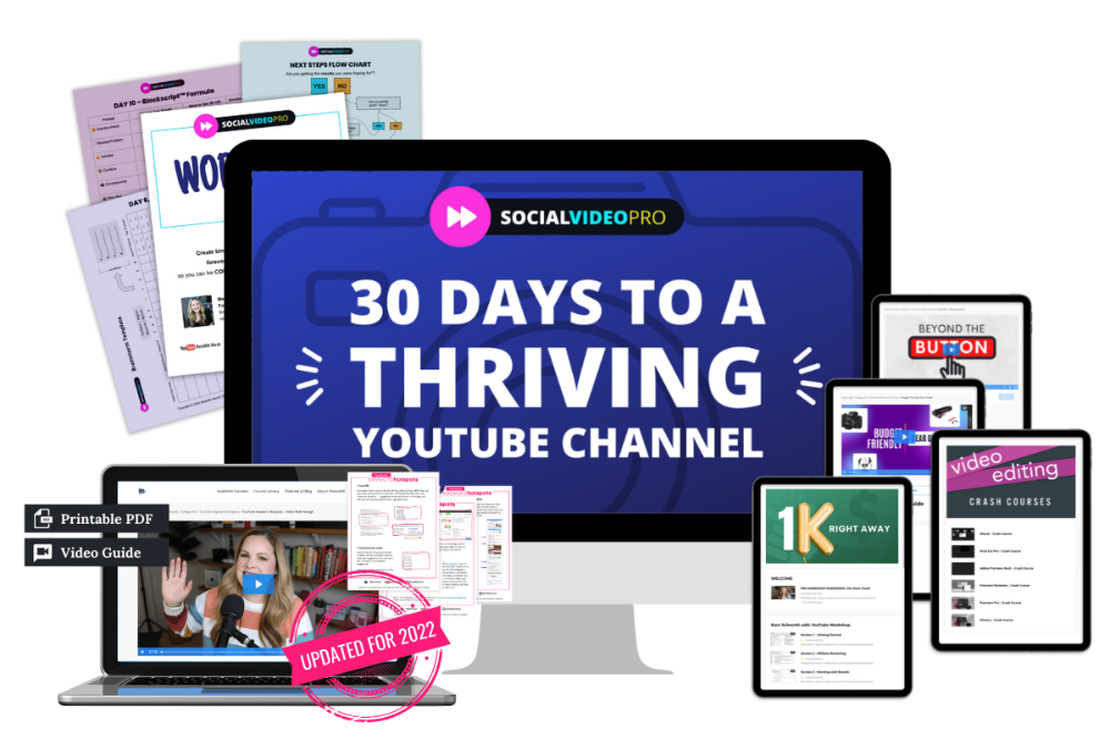 Meredith Marsh – 30 Days to a Thriving YouTube Channel
