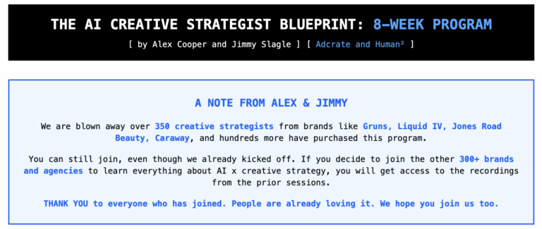 Jimmy Slagle – The AI Creative Strategist Blueprint