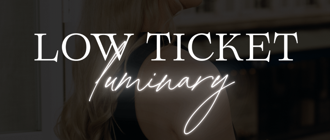 Jocelyn Panton – Low Ticket Luminary