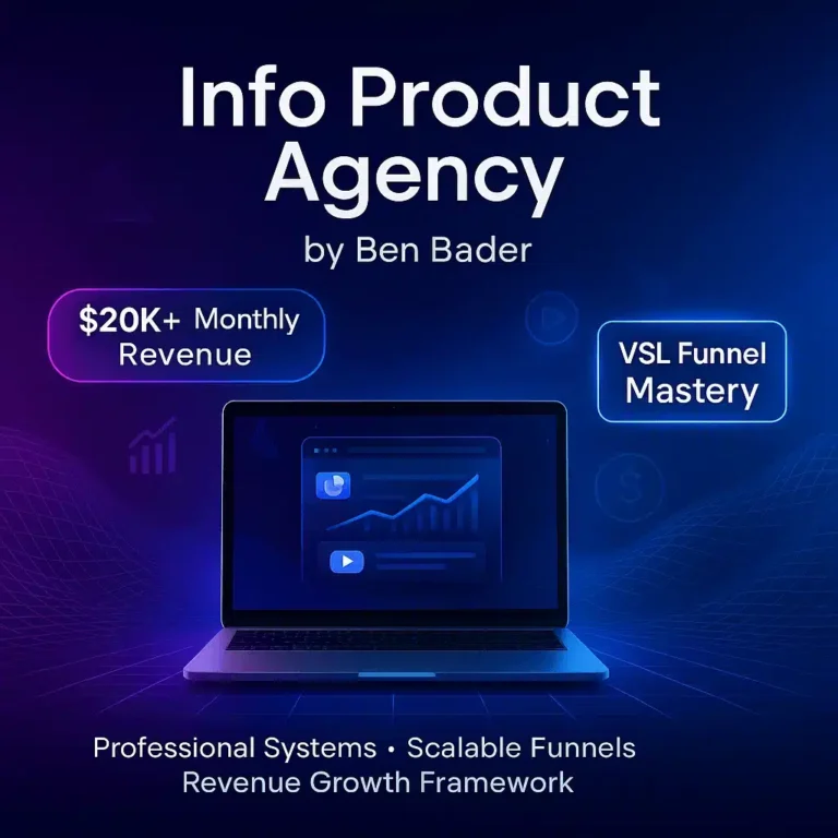 Ben Bader – Info Product Agency