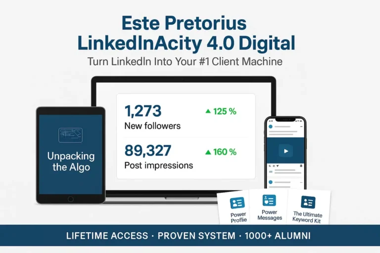 Este Pretorius Linkedinacity 4 0 Digital